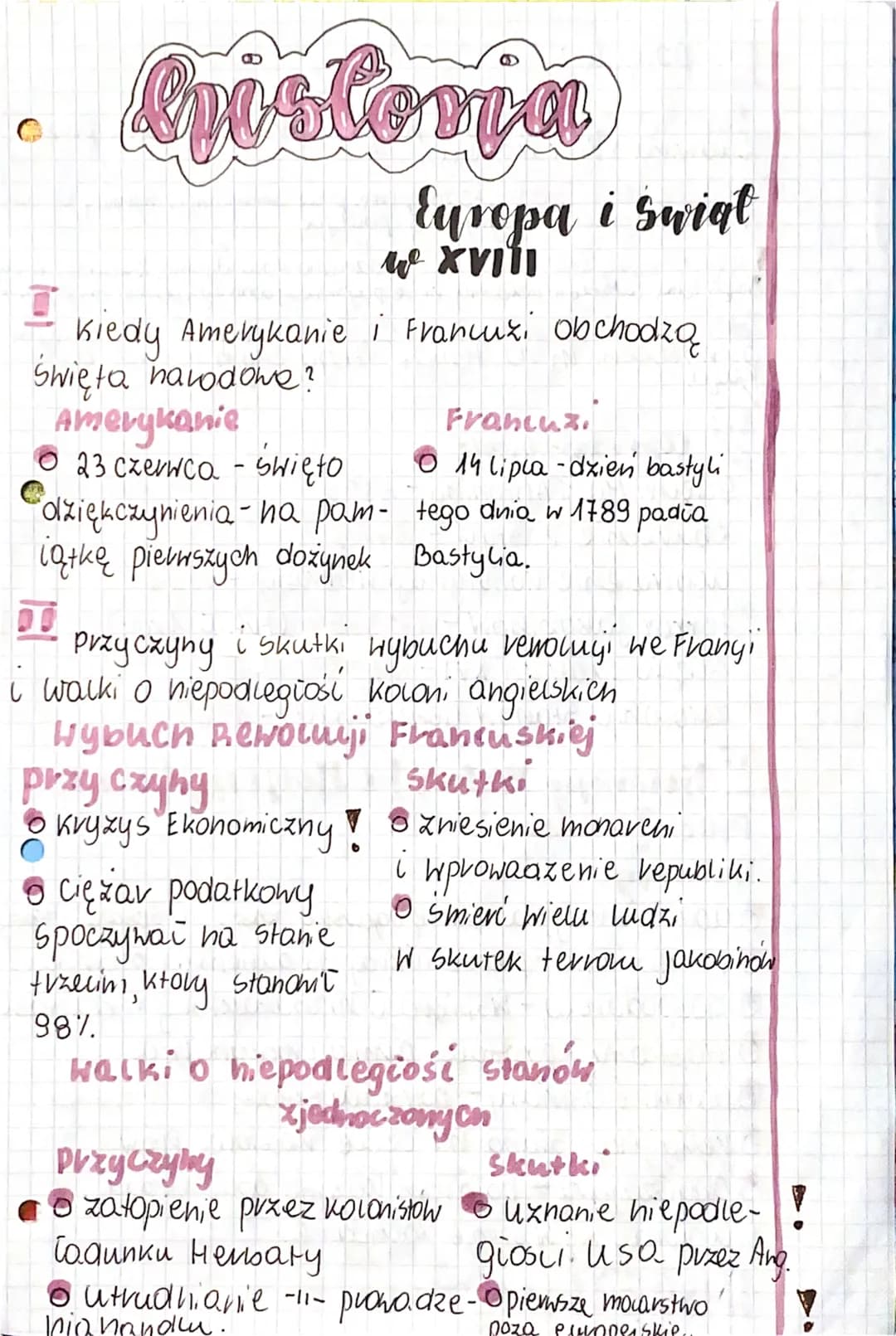 - historia
Kiedy Amerykanie i Francuzi obchodzą
Swięta narodowe?
Amerykanie
Ⓒ23 czerwca - Święto
dziękczynienia- na pam-
latkę pierwszych do