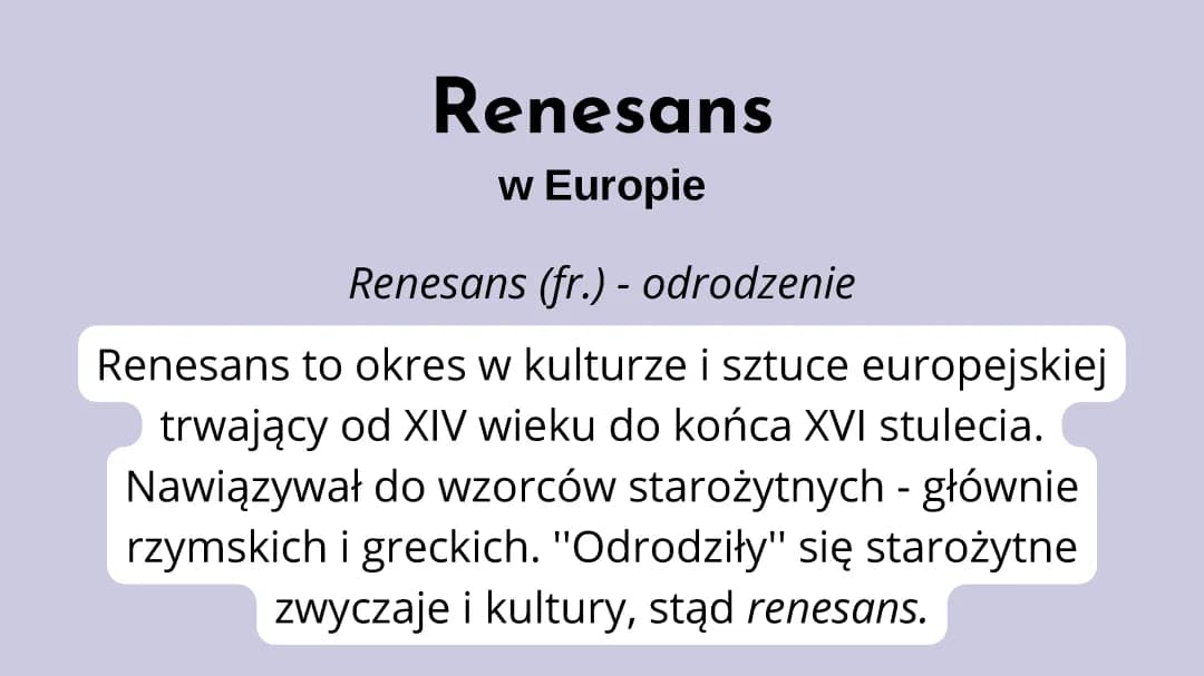 Kultura Renesansu w Europie - Klasa 6: Odkryj Humanizm i Wynalezienie Druku!