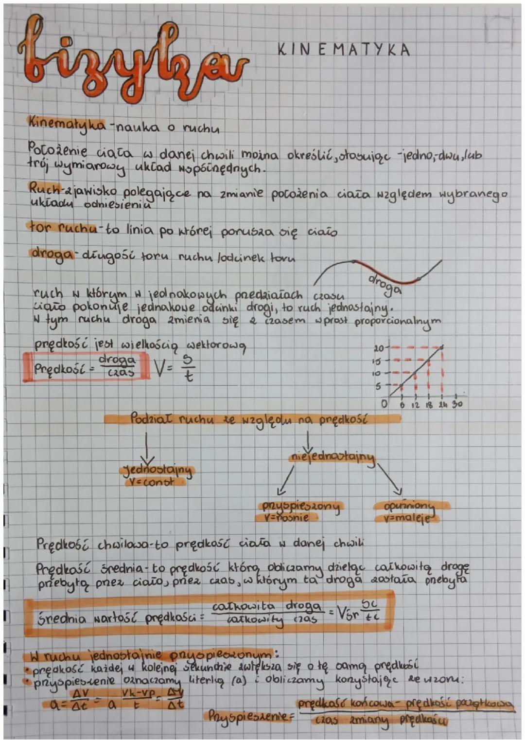 візуват
Kinematyka-nauka o ruchu.
Położenie ciała w danej chwili można określić, stosując jedno, dwu lub
trój wymiarowy układ współnędnych.
