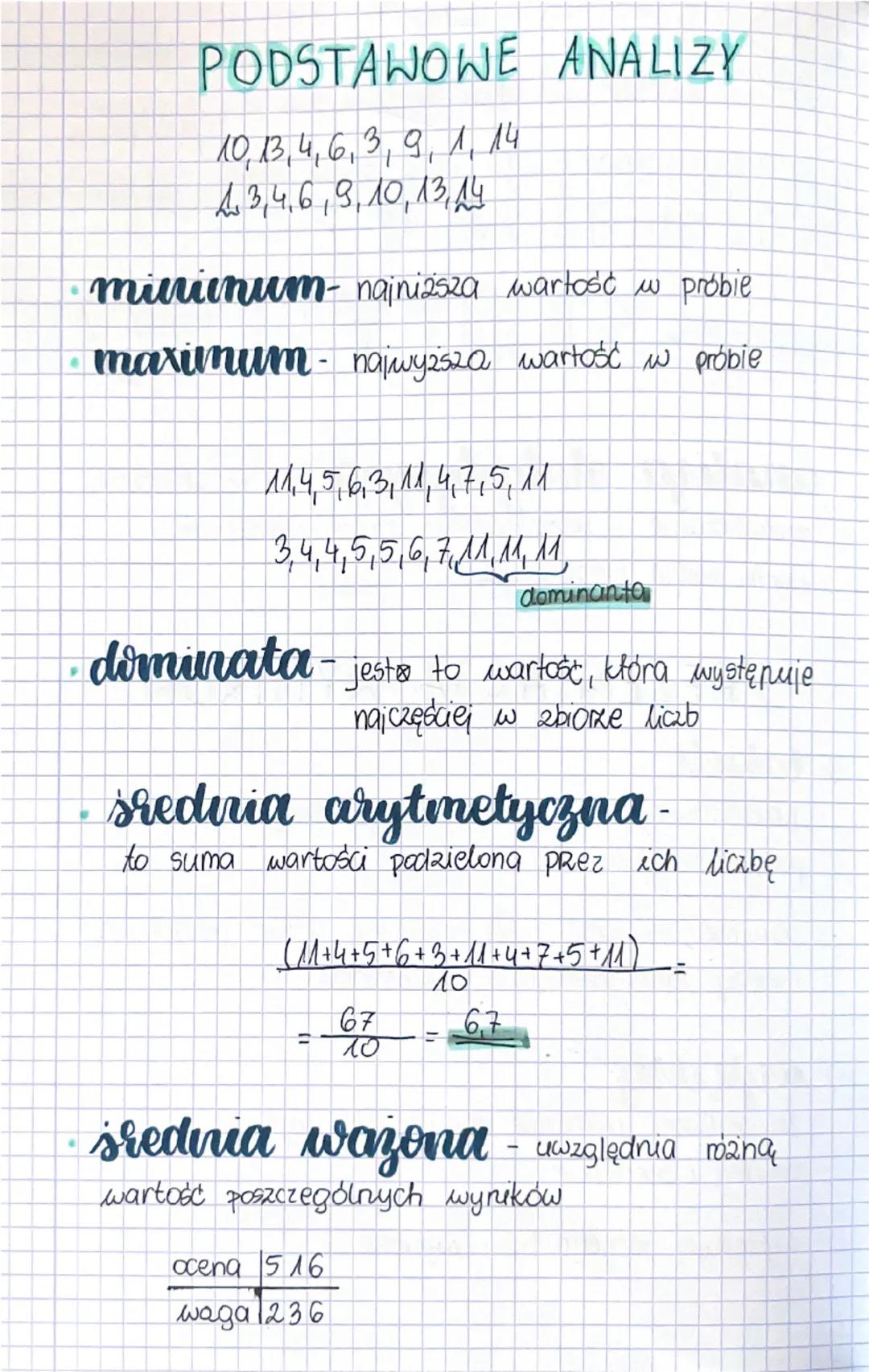 # PROSTE

# ANALIZY

# ・STATYSTYCZNE

- analiza statystyczna jest to zbieranie,
pretwarzanie i prezentowanie danych takich jak
wyniki badan 