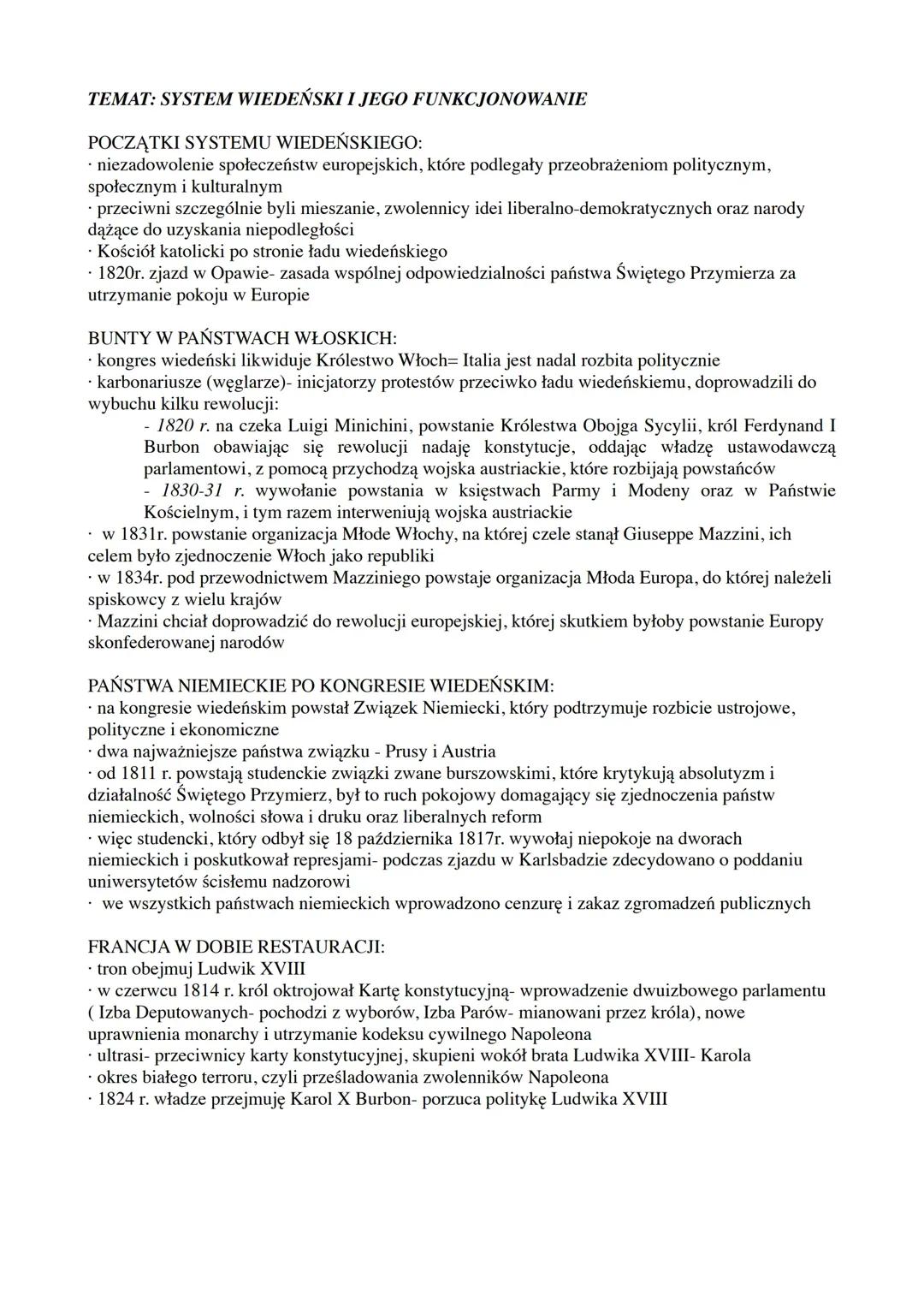 System wiedeński i jego funkcjonowanie