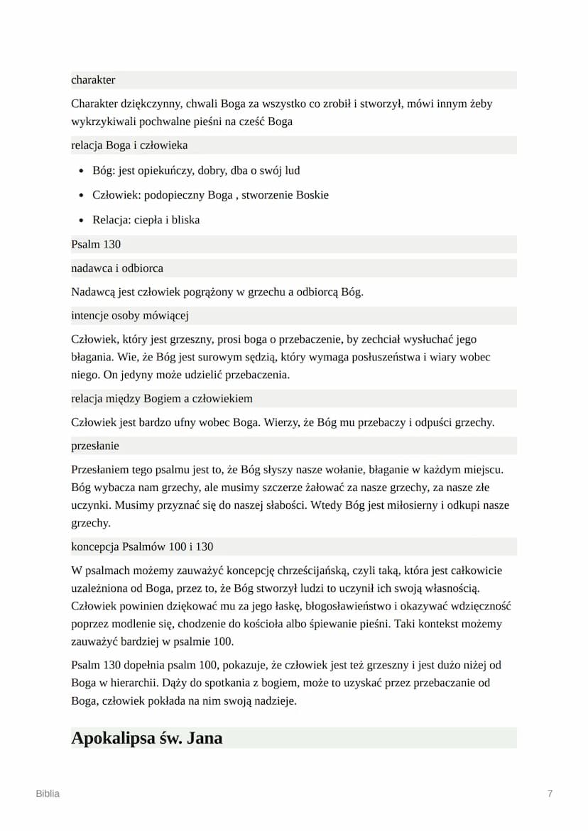 Biblia
Biblia
nazwa
pochodzi od greckiego słowa biblios oznaczającego łodygę papirusu, natomiast od tego
słowa pochodzi słowo biblion co ozn
