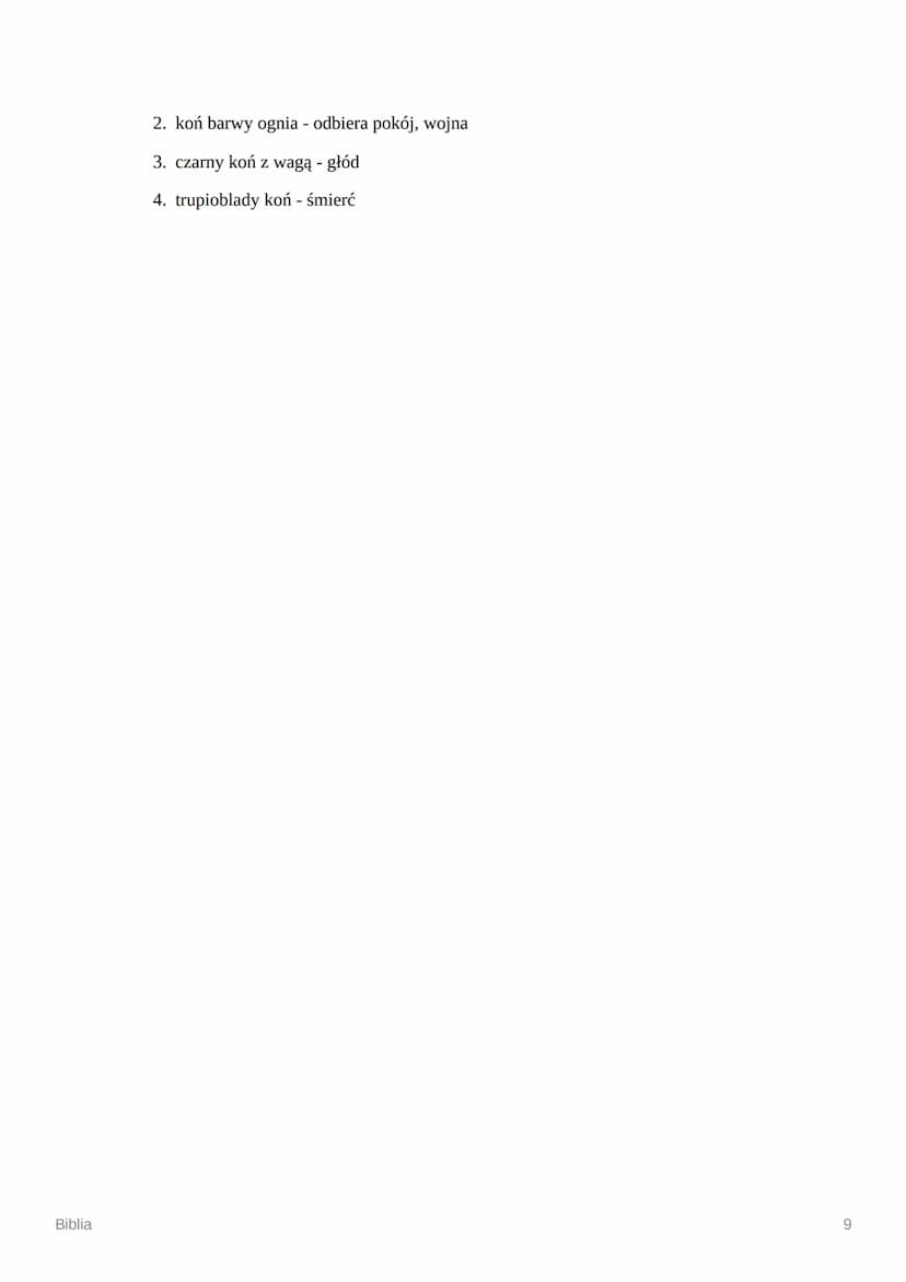 Biblia
Biblia
nazwa
pochodzi od greckiego słowa biblios oznaczającego łodygę papirusu, natomiast od tego
słowa pochodzi słowo biblion co ozn