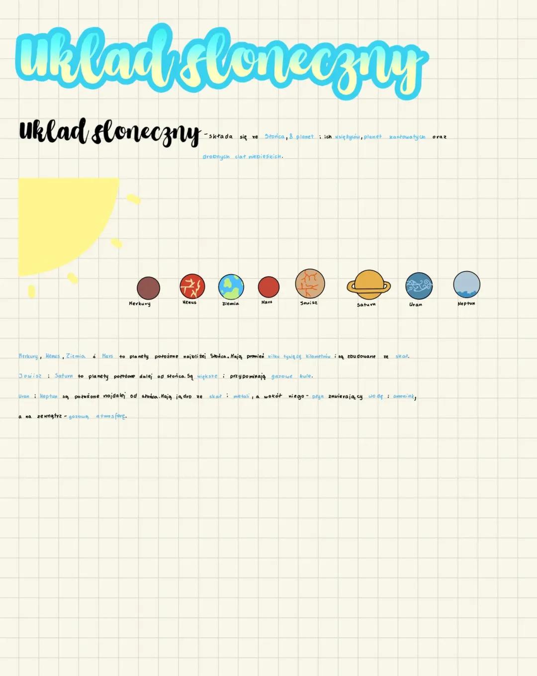Układ słoneczny 
