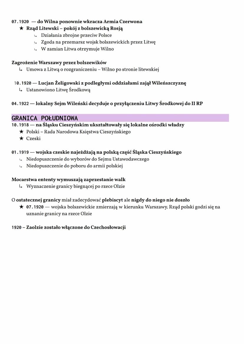 Granice Odrodzonej Rzeczypospolitej
KONFERENCJA PARYSKA
Reprezentanci Polski:
Roman Dmowski - kierował delegacją polską
Ignacy Paderewski
Żą