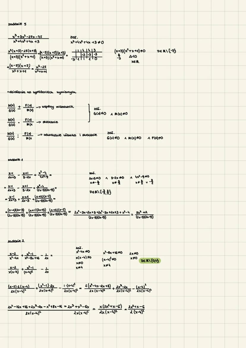 Martyna Kramer
Funkcja wymieina
W(x)
F(x) = N(4)
G(x) *0
zadanie
* wartość funkcji wymiernej w punkcie x=C₁ to F(C)=
wyznacz dziedzinę
zadan