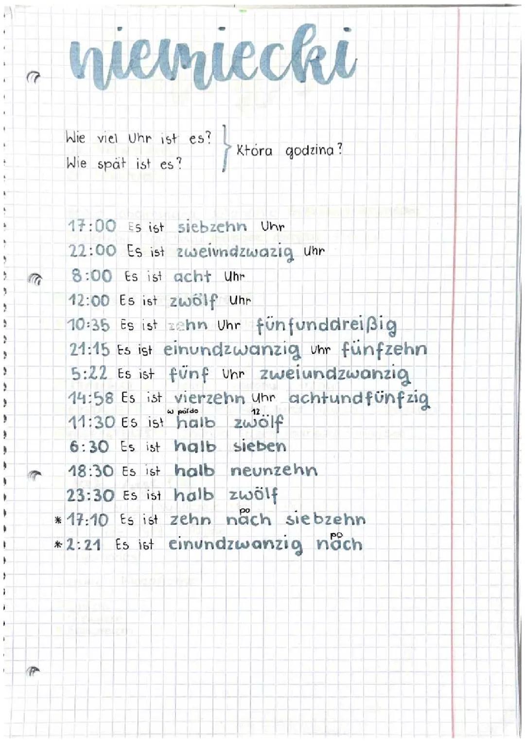 Jak Zapytać o Godzinę po Niemiecku?