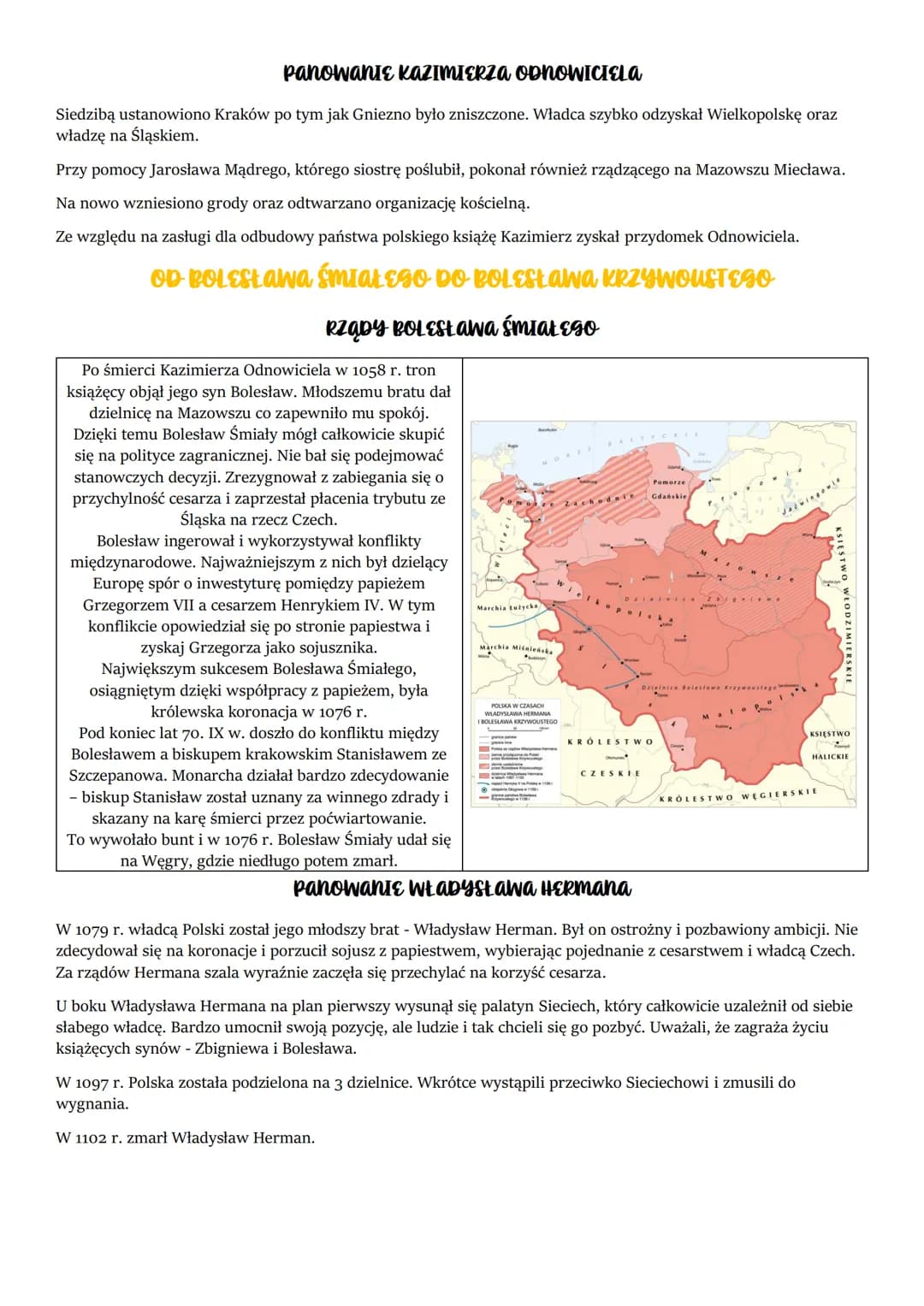 Początki państwa polskiego: Jak i kiedy powstało? - Ciekawostki i notatka