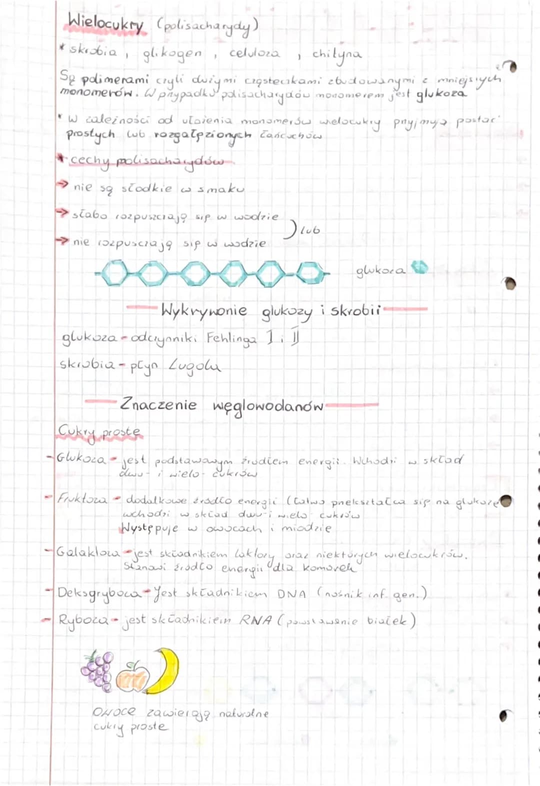 
<h2 id="podziawglowodanw">Podział węglowodanów</h2>
<p>Węglowodany dzielimy na trzy główne grupy: cukry proste (monosacharydy), dwucukry (d