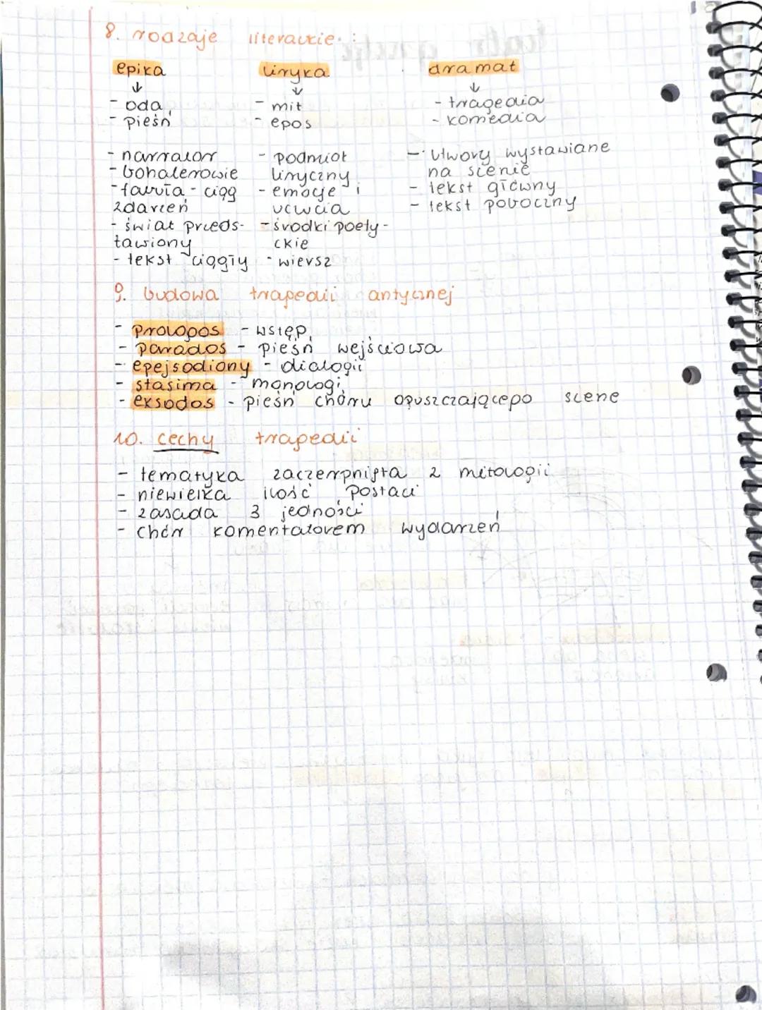 # teatr grecke Polski

1. dytyramy - kulturowa pieśn
Spiewana na cześć
chóraina
dionicoso przez 50 mszczyzn.
K
bog sit natury

2. gatunki ar