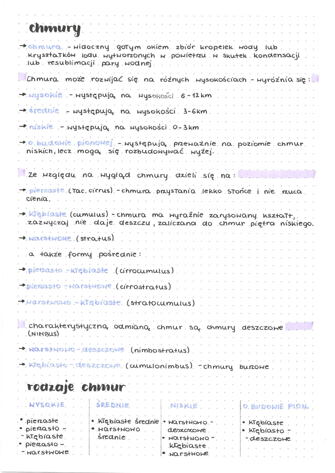 proda
phocink by
Kondansheji
pary wodnej
etapy powstawania opadów
musi zaistnieć stan nasycenia parą wodną - wilgotność.
Hzględna 100%
dalsz