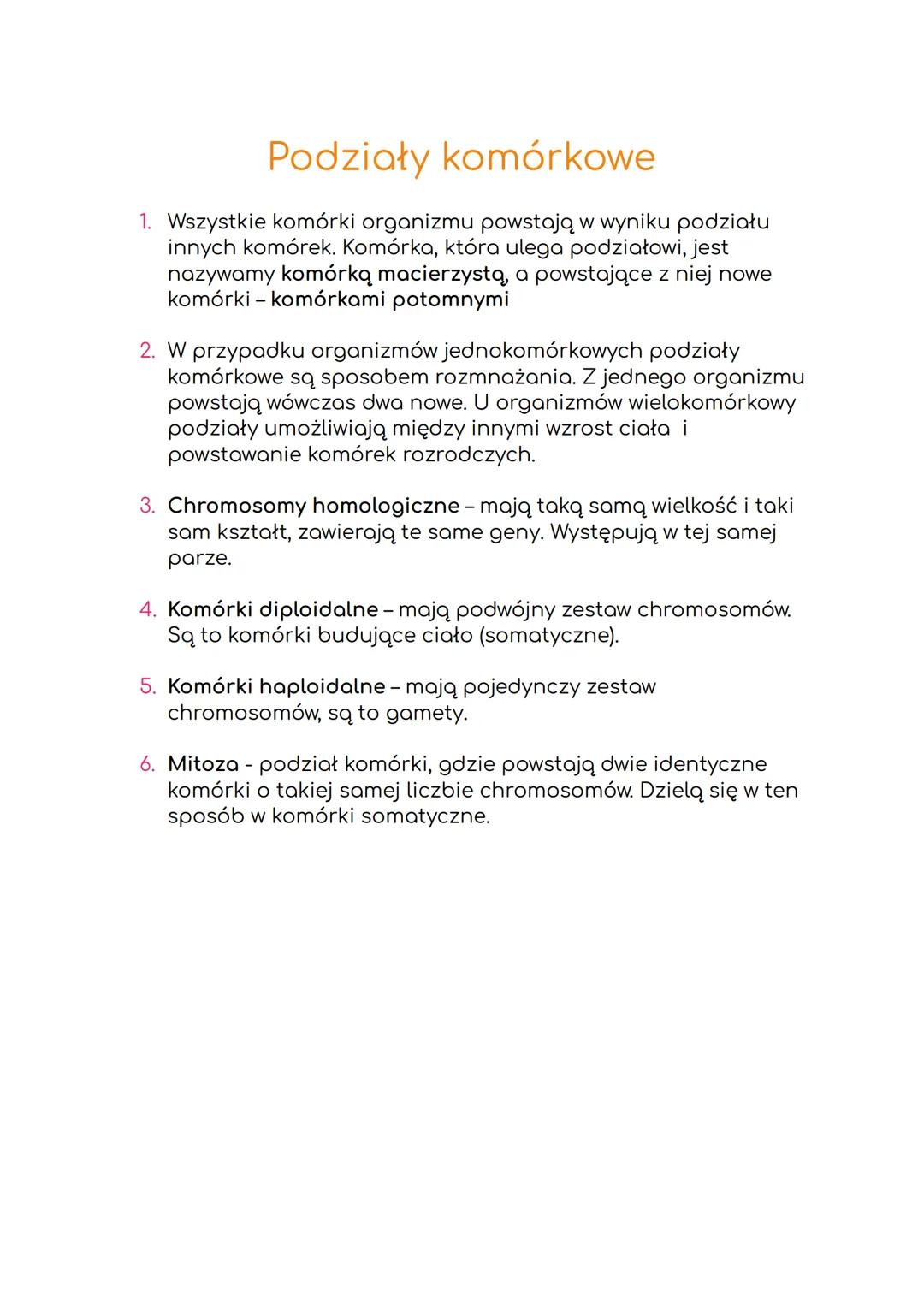 DNA - nośnik
informacji genetycznej
1. Informacja genetyczna - zapis wszystkich cech dziedzicznych
organizmu. Jej nośnikiem jest kwas deoksy