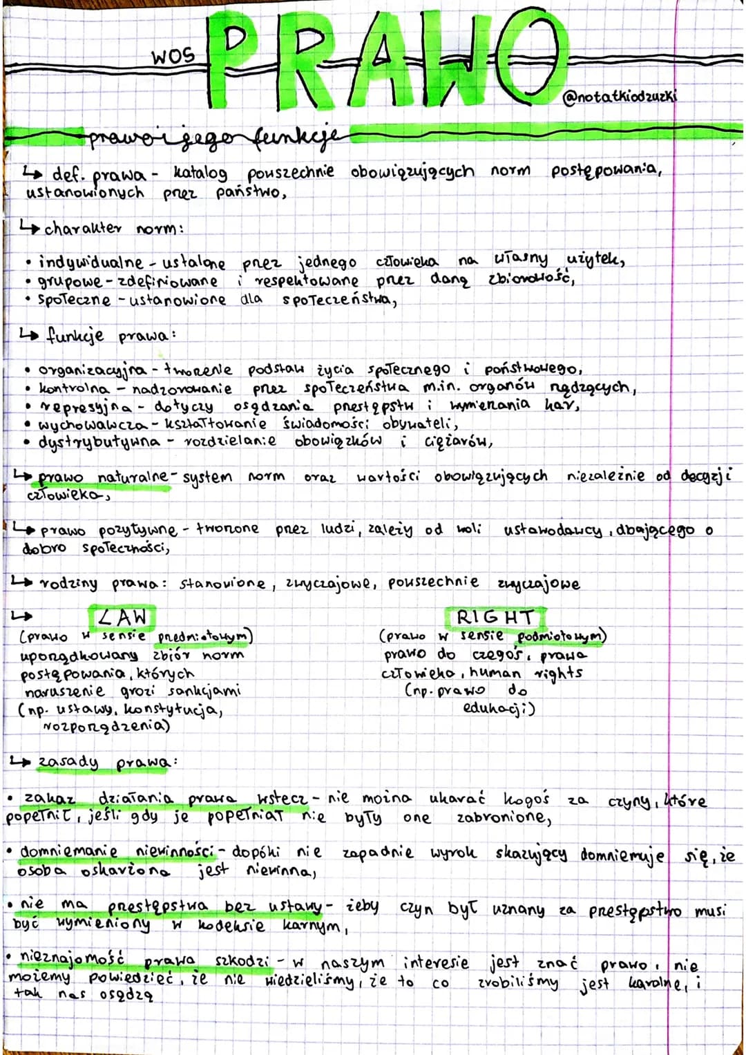 PRAHO
-prawo i jego funkcje
4 def. prawa - katalog pouszechnie obowiązujących norm postępowania,
przez państwo,
ustanowionych
charakter norm