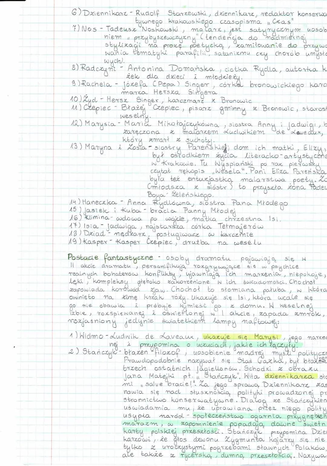 }
WESE
Geneza
Inspiracja do powstania dramatu było wesele krakowskiego
poety i dramaturga Lugjana Rydla 2 chłopkaz podkrakow -
skich
Bronowi
