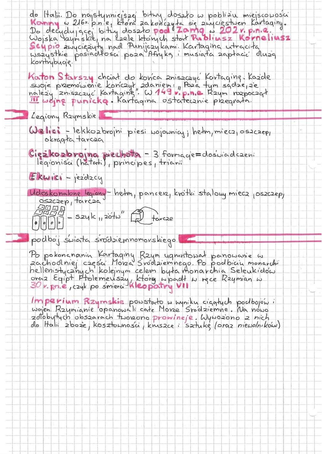 # podboje Rzymu

organizacja armii zymskiej.

Armia Rymska składała się z ciężko zbrojnej piechoty zorganizowanej
w legiony, a na ich czele 