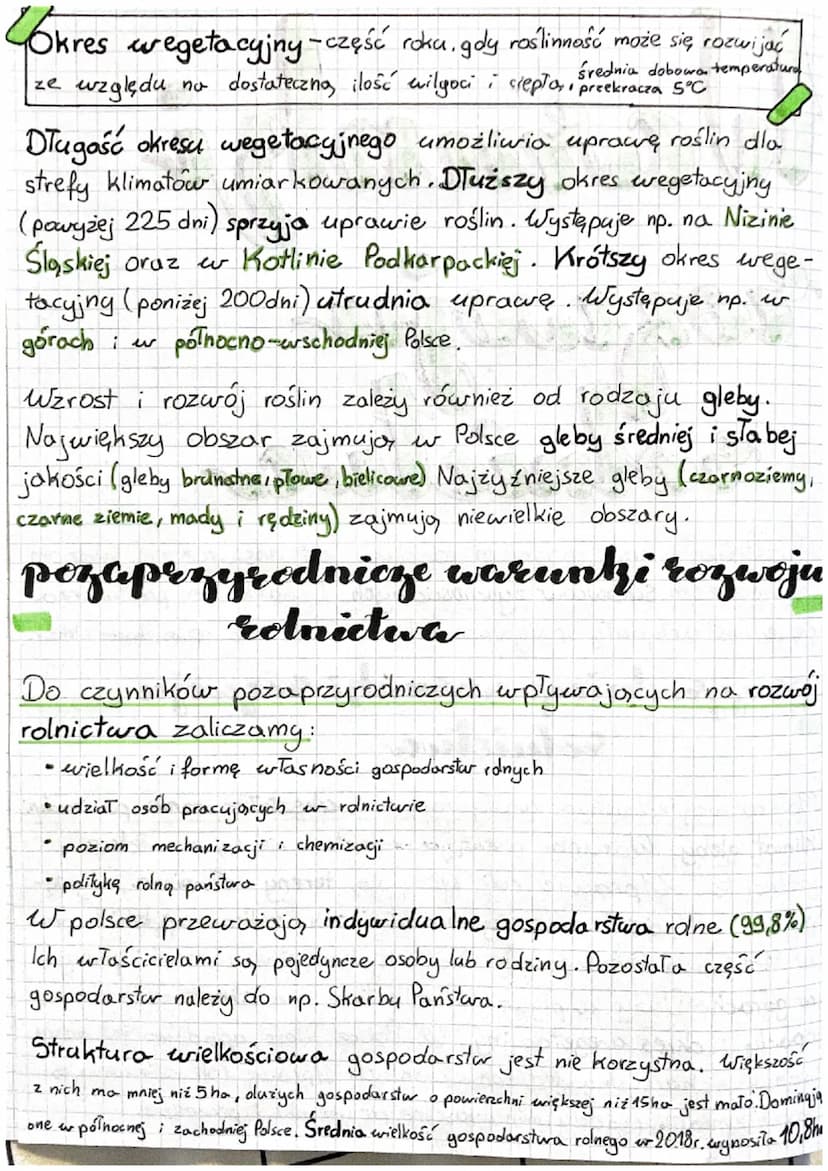 Warunki
G Morpu
rolnictur
7
Podstawowym zadaniem rolnictwa jest dostarczanie Ludziom
i zwierzętom surowców żywnościowych. Dodatkowo przetwar