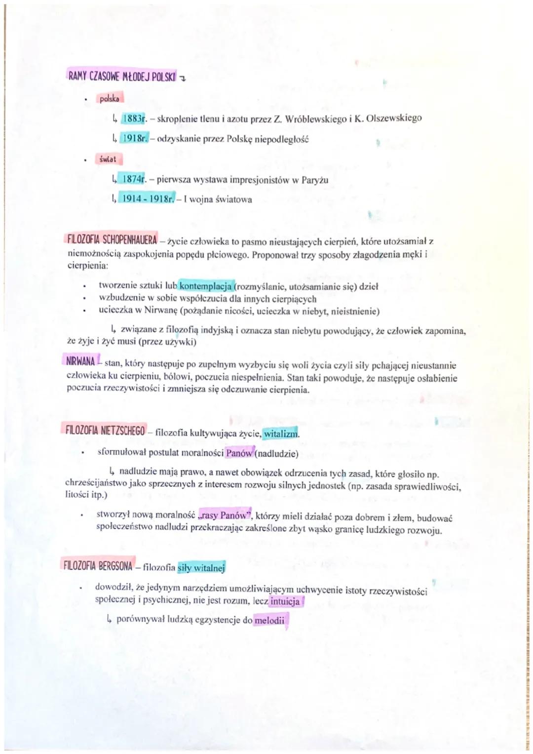 Młoda Polska - wprowadzenie do epoki