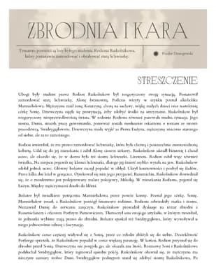 Know Zbrodnia i kara Fiodor Dostojewski thumbnail