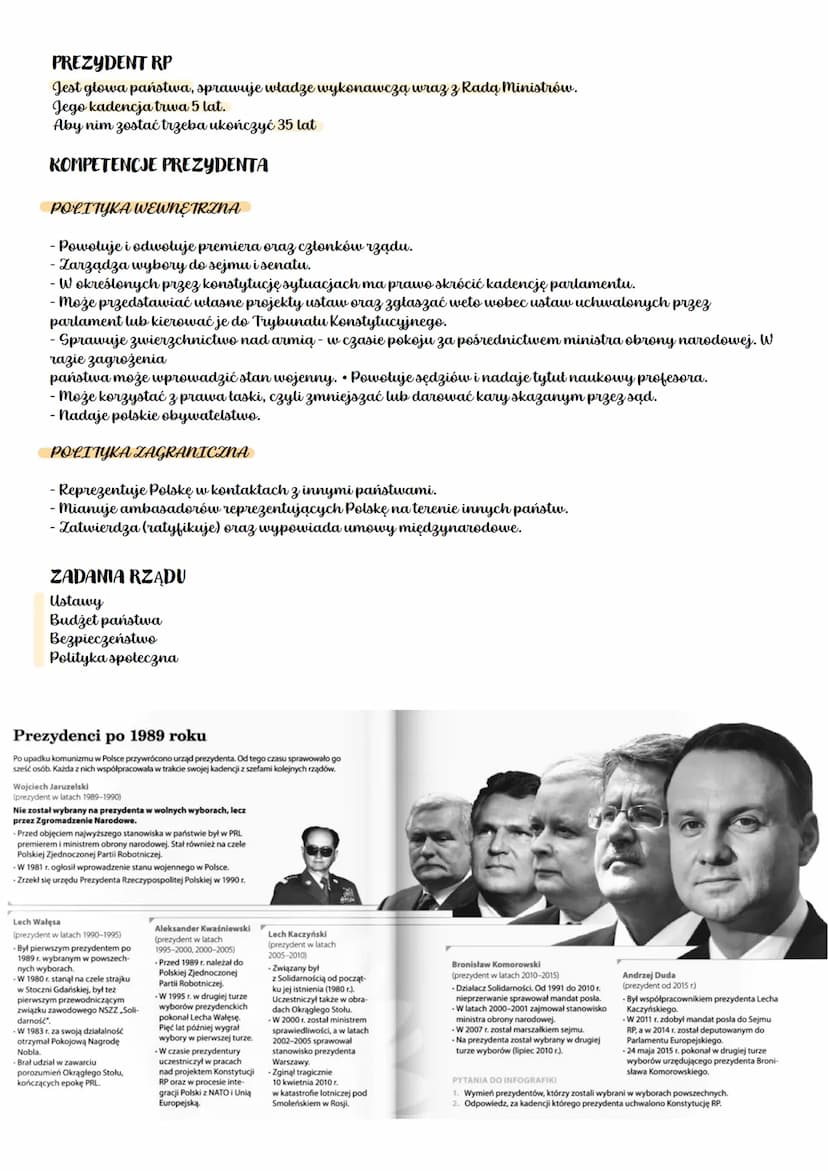 TEMATY I PYTANIA
SEJM I SENAT
PREZYDENT I RADA MINISTRÓW
SADY I TRYBUNAŁY
POLSKI PARLAMENT - co to?
W krajach demokratycznych władzę ustawod