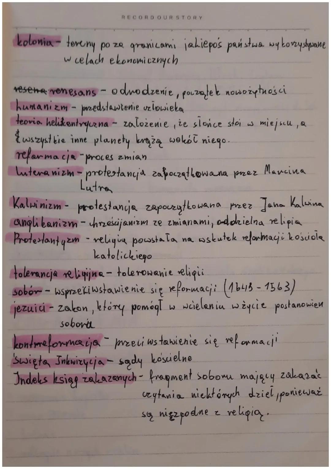 OUR STORY
WYMAL-ANIA DO
TESTU Z HISTORI
, Europa i swiat w XV i XVI wieku"
11
DATY:
1487- Odkrycie przylądka Dobrej Nadzieji przez Bartłomie