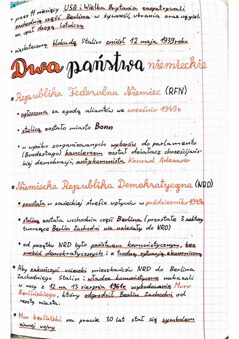 Lekcja
Temat Początek zimnej wojny.
i
1.Skutki II wojny światowej
2. Konferencia
3. Powstanie ONE
Poczdamie procesy norymberskie.
4. Ekspans