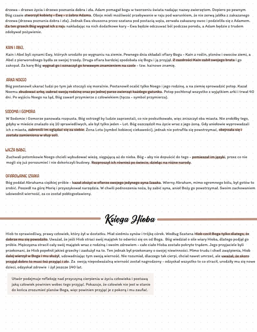 CZAS POWSTANIA: Stary Testament
Biblia (inaczej Pismo Święte) pochodzi od greckiego biblia":
jest dzielem bosko- ludakim, napisana przez
źró