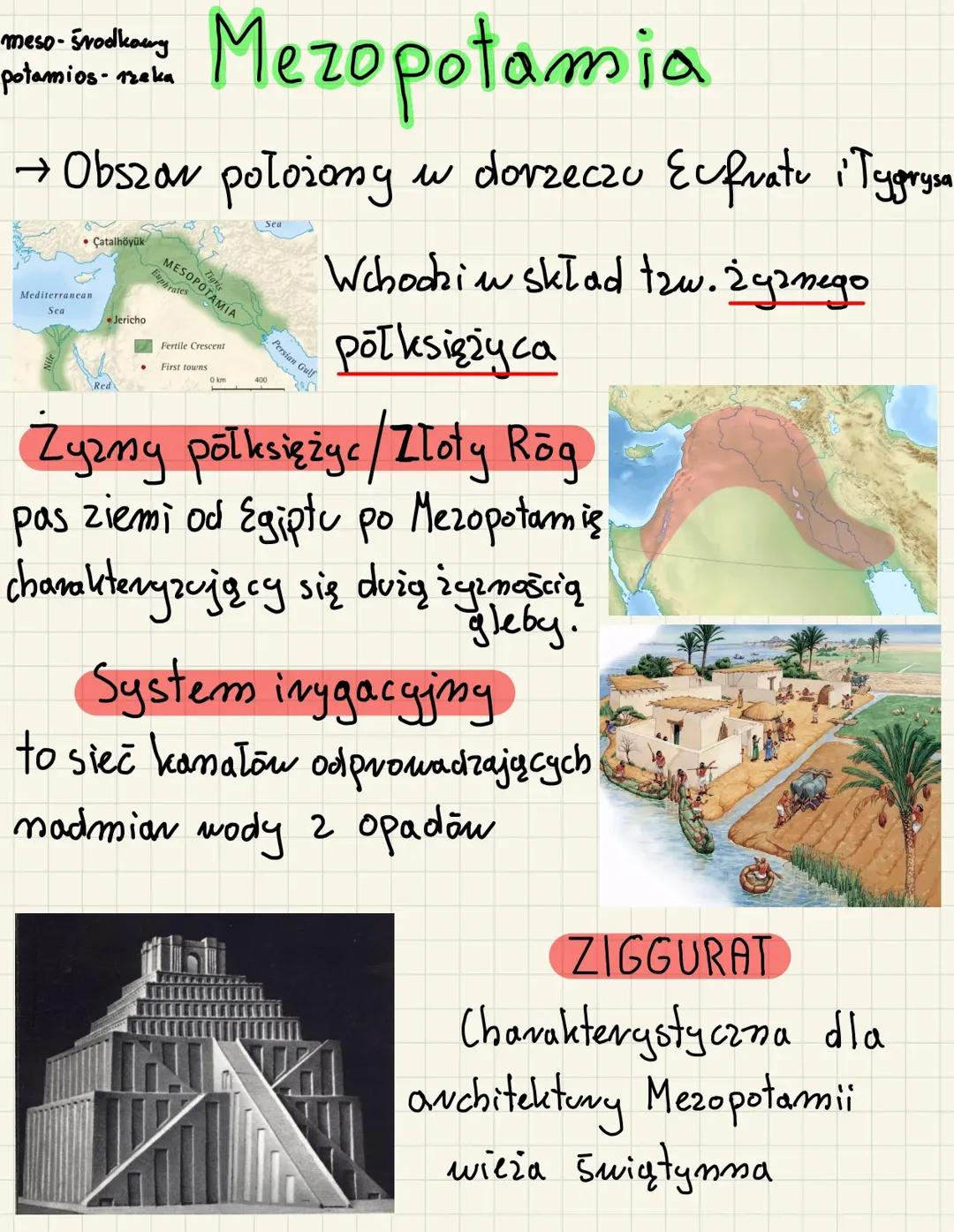 Starożytna Mezopotamia, cywilizacja Sumerów i Babilonu