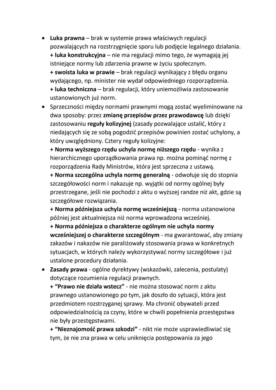 •
PRAWO I JEGO RODZAJE
Prawo w sensie przedmiotowym - obejmuje całość lub część norm
zawartych w przepisach prawnych, które regulują relacje