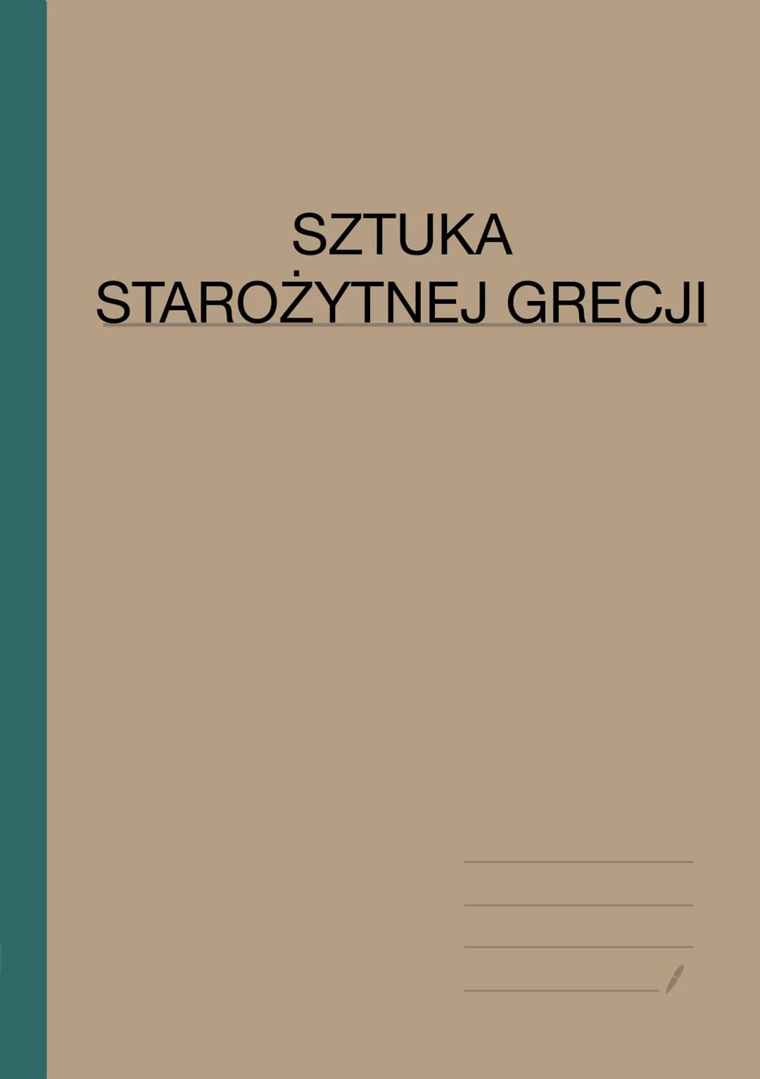 SZTUKA
STAROŻYTNEJ GRECJI SZTUKA STAROŻYTNEJ GRECJI
Wprowadzenie
Najazd Dorów w XII w położył kres wspaniale rozwijającej się kulturze Achaj