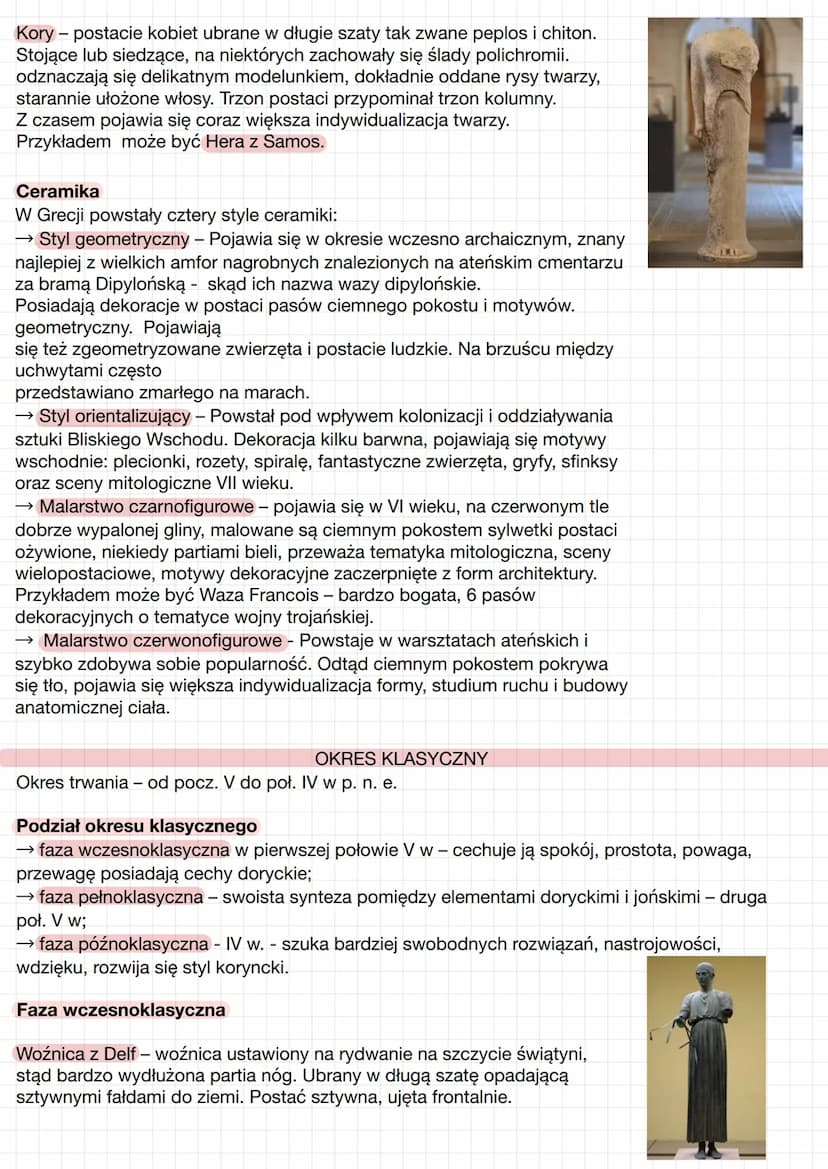 SZTUKA
STAROŻYTNEJ GRECJI SZTUKA STAROŻYTNEJ GRECJI
Wprowadzenie
Najazd Dorów w XII w położył kres wspaniale rozwijającej się kulturze Achaj