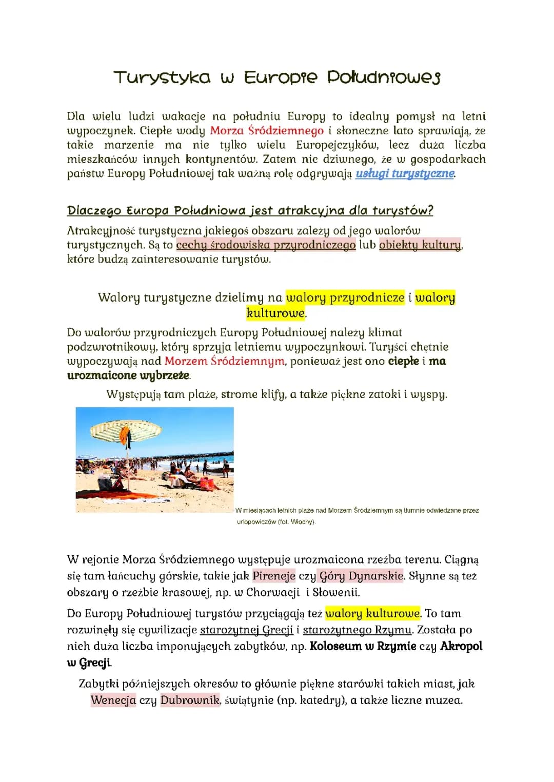 Najpiękniejsze miejsca na wakacje w Europie Południowej - Ciekawe atrakcje i kraje