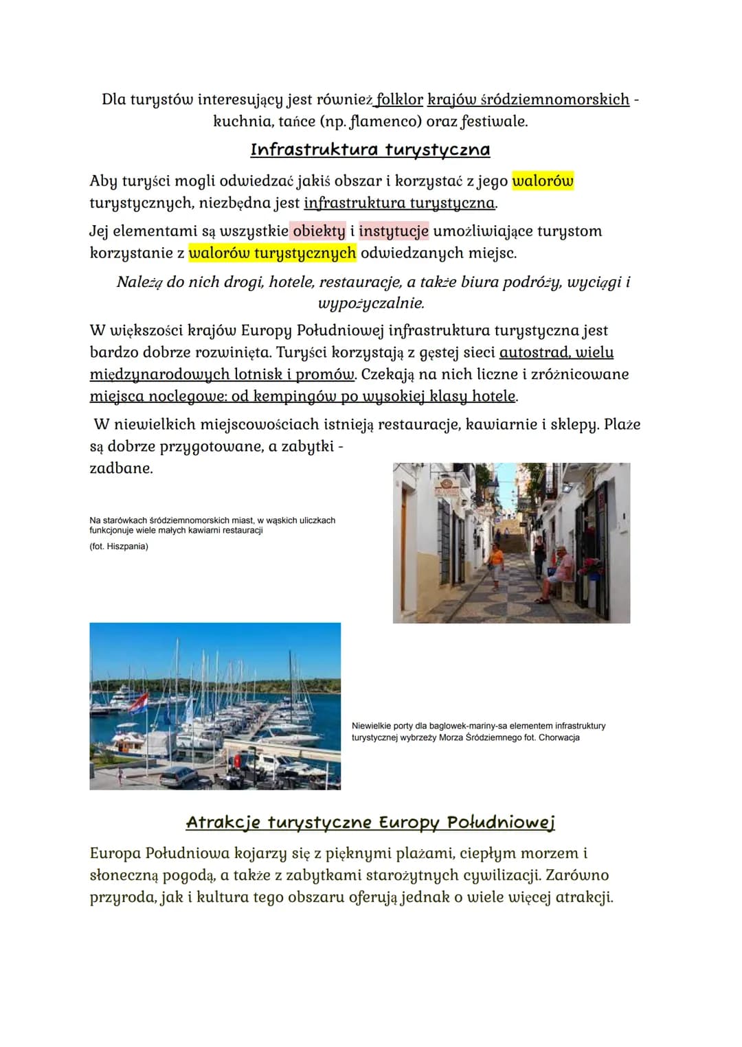 Turystyka w Europie Południowes
Dla wielu ludzi wakacje na południu Europy to idealny pomysł na letni
wypoczynek. Ciepłe wody Morza Śródziem