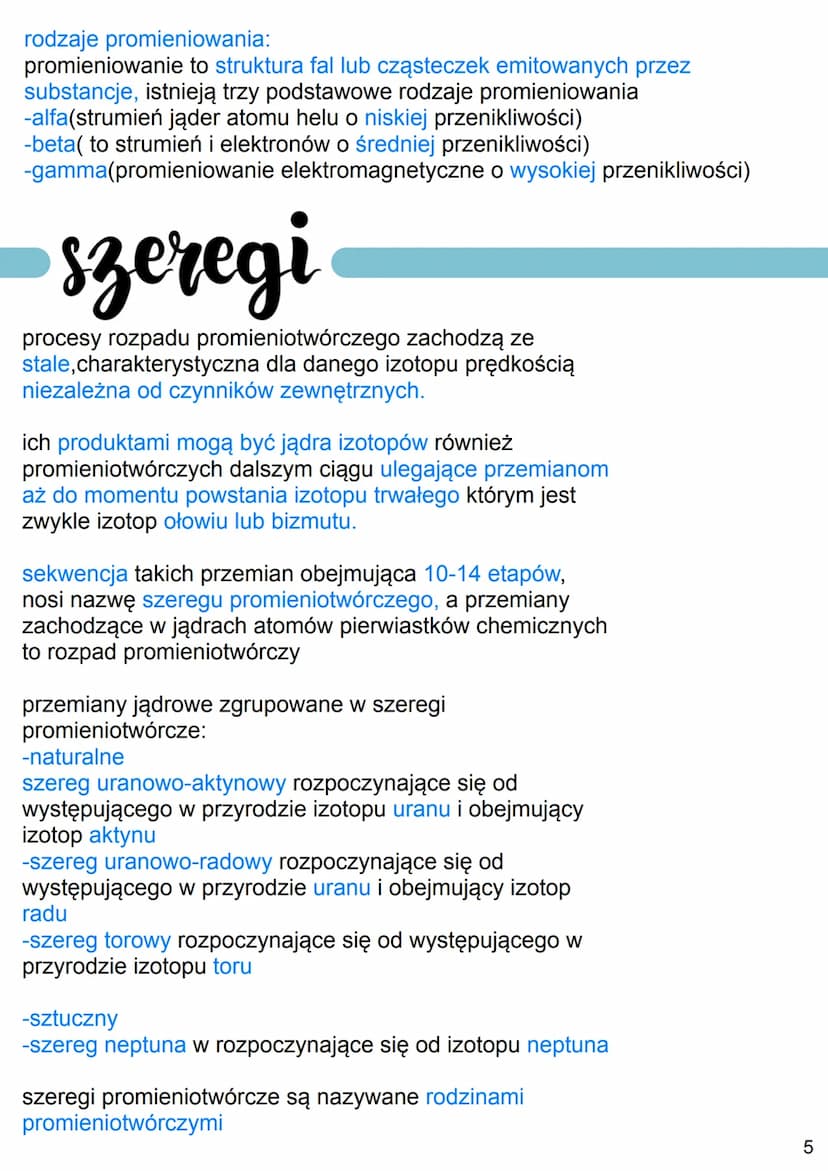 promienio
-tworczosc
co to
jądro atomowe pierwiastka
chemicznego jest trwały gdy siły
przyciągania między nukleonami
są większe od sił odpyc