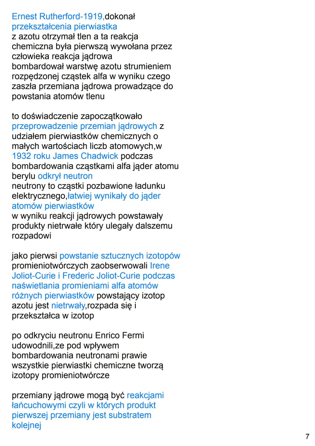 promienio
-tworczosc
co to
jądro atomowe pierwiastka
chemicznego jest trwały gdy siły
przyciągania między nukleonami
są większe od sił odpyc