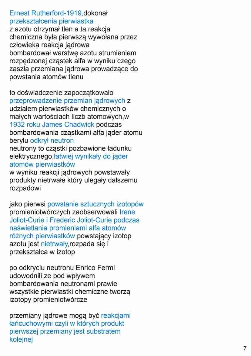 promienio
-tworczosc
co to
jądro atomowe pierwiastka
chemicznego jest trwały gdy siły
przyciągania między nukleonami
są większe od sił odpyc