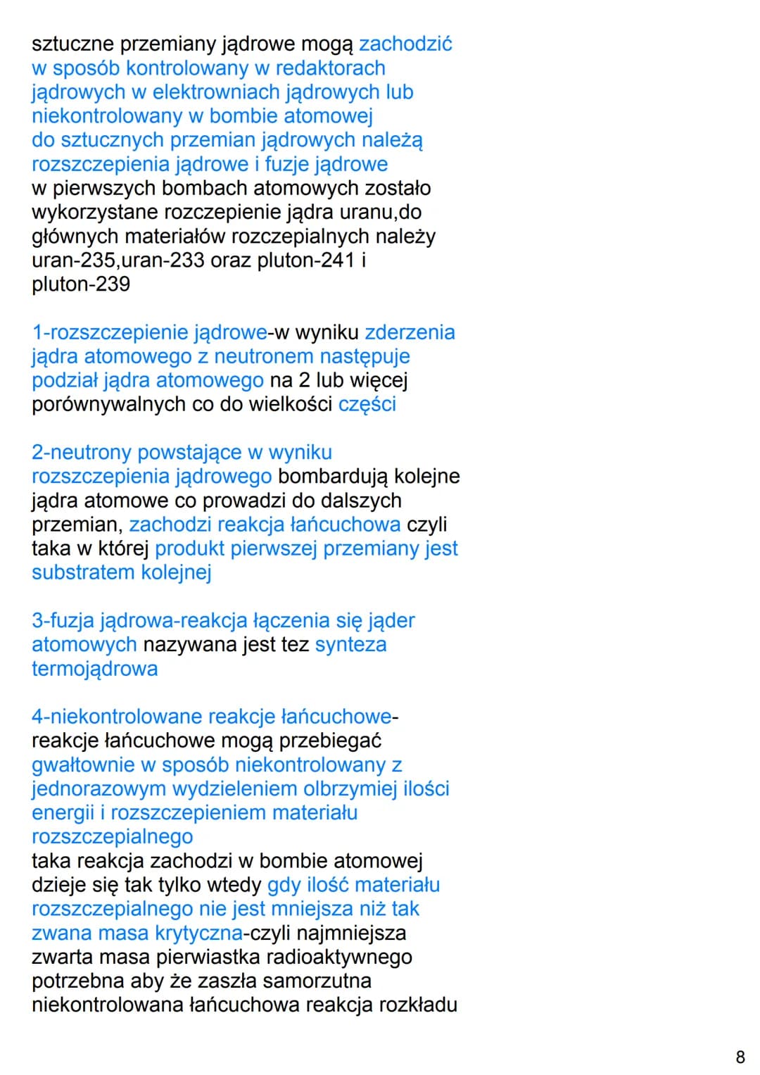 promienio
-tworczosc
co to
jądro atomowe pierwiastka
chemicznego jest trwały gdy siły
przyciągania między nukleonami
są większe od sił odpyc