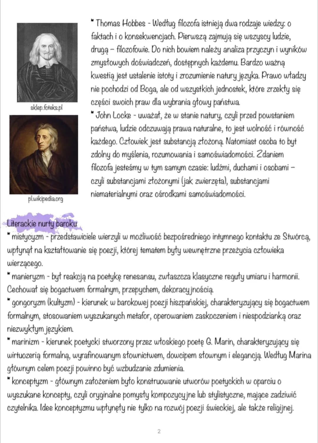Barok
Ramy czasowe
Za początek baroku możemy uznać koniec drugiej połowy wieku XVI, na
koniec natomiast przypada wiek XVIII.
Nazwa
2 włoskie
