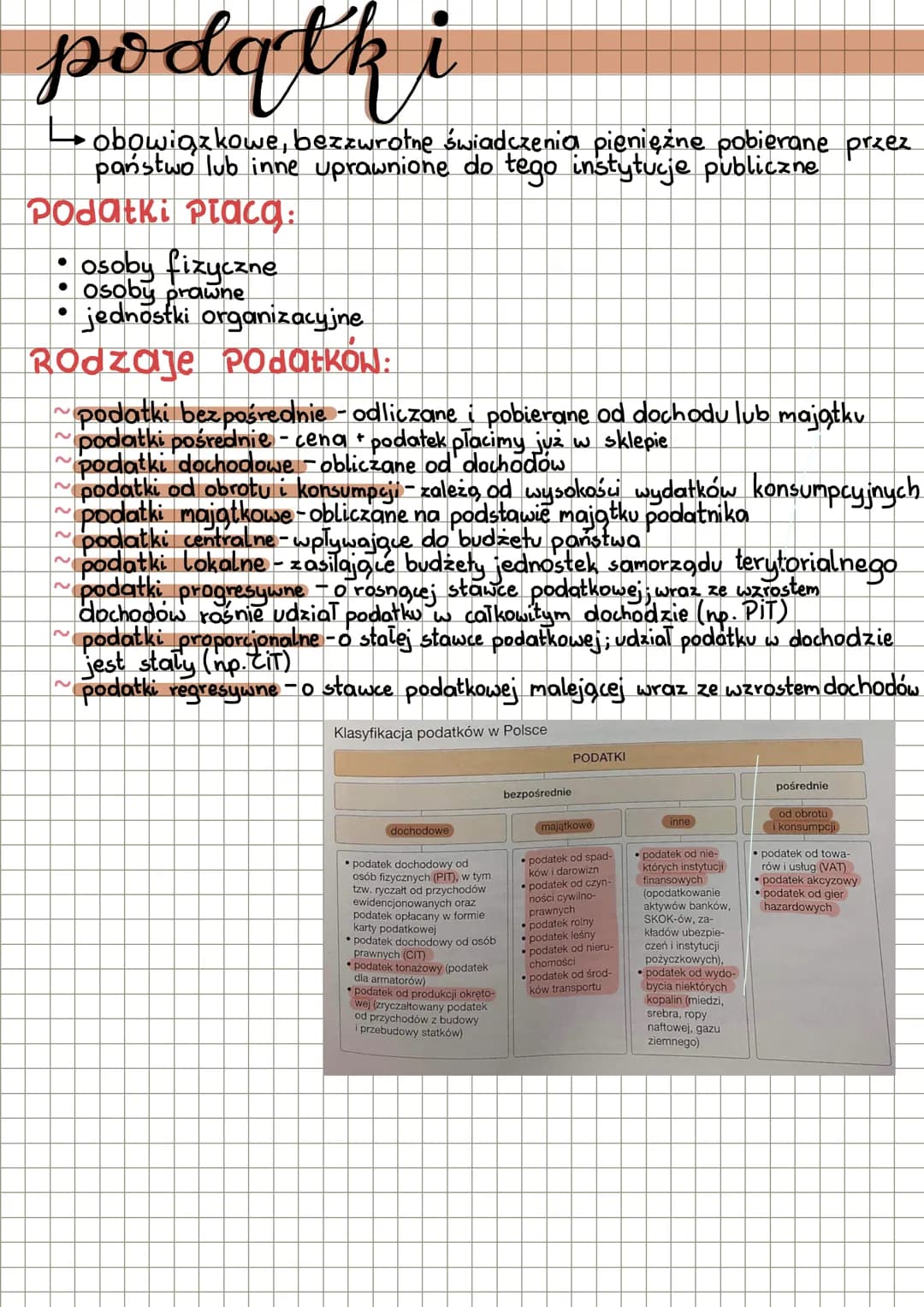 podqlk i
t obowiązkowe, bezzwrotne świadczenia pieniężne pobierane przez
państwo lub inne uprawnione do tego instytucje publiczne
Podatki Pl