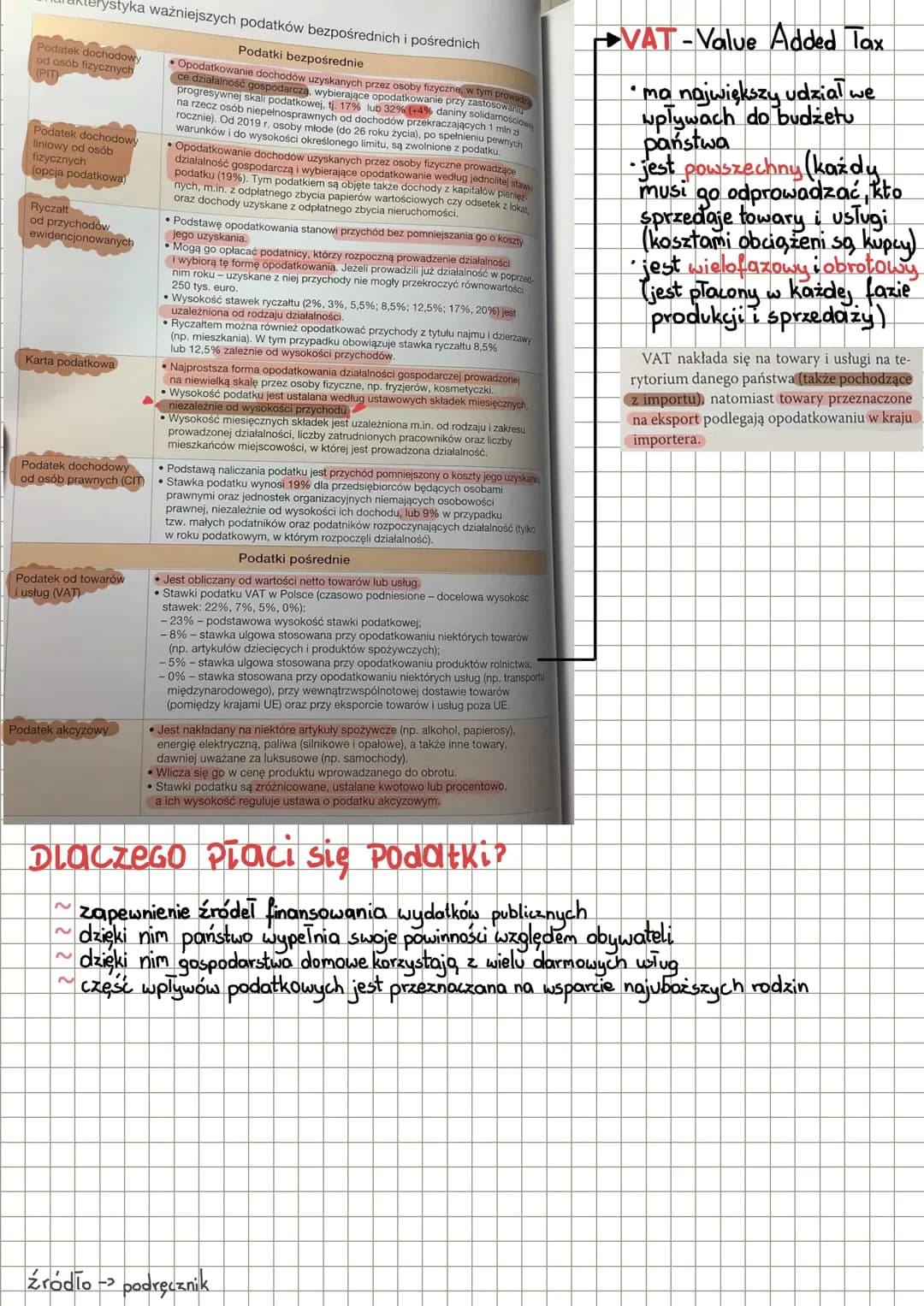 podqlk i
t obowiązkowe, bezzwrotne świadczenia pieniężne pobierane przez
państwo lub inne uprawnione do tego instytucje publiczne
Podatki Pl