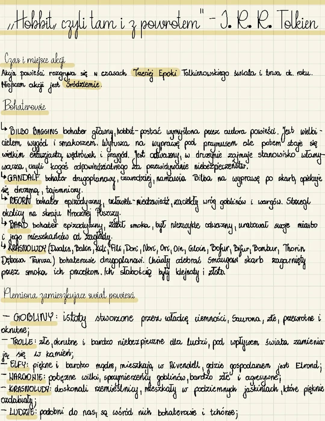 Hobbit, czyli tam i z powrotem
