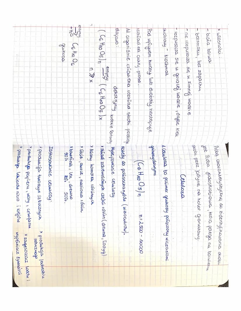 
<p>Cukry, inaczej węglowodany lub sacharydy, są zbudowane z węgla, wodoru i tlenu. Ich wzór ogólny to CnH₂mOm, gdzie stosunek atomów wodoru