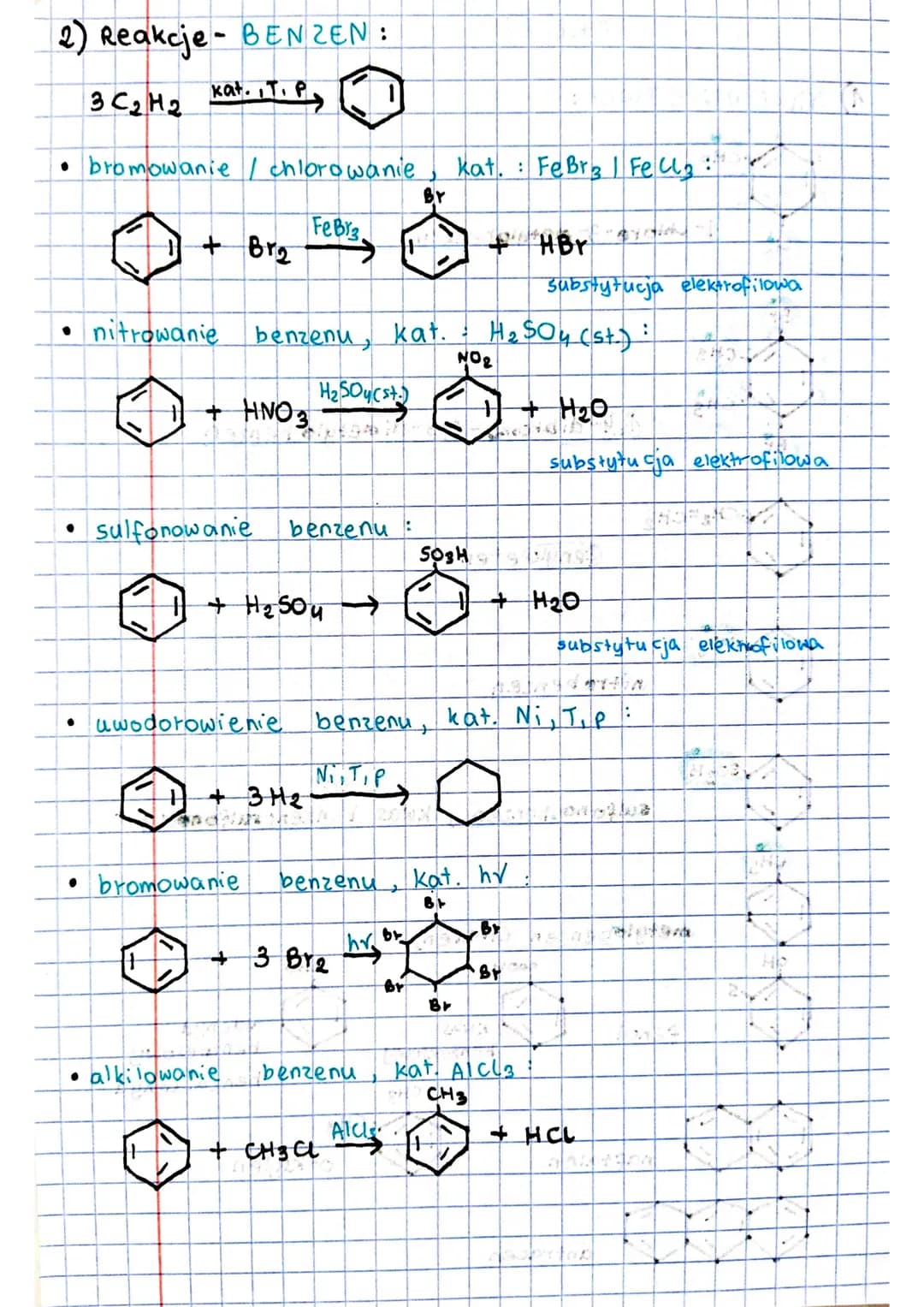1) NAREWNICTWO:
CH3
6
a
BY
A
CH
OH
4-chloro-3-metylobenzen
CHS
CH3
=CH₂
NO₂
ARENY
503H
1.4- dibromo-2,3-dimetyle berzer
Fenyleten
artrobenze