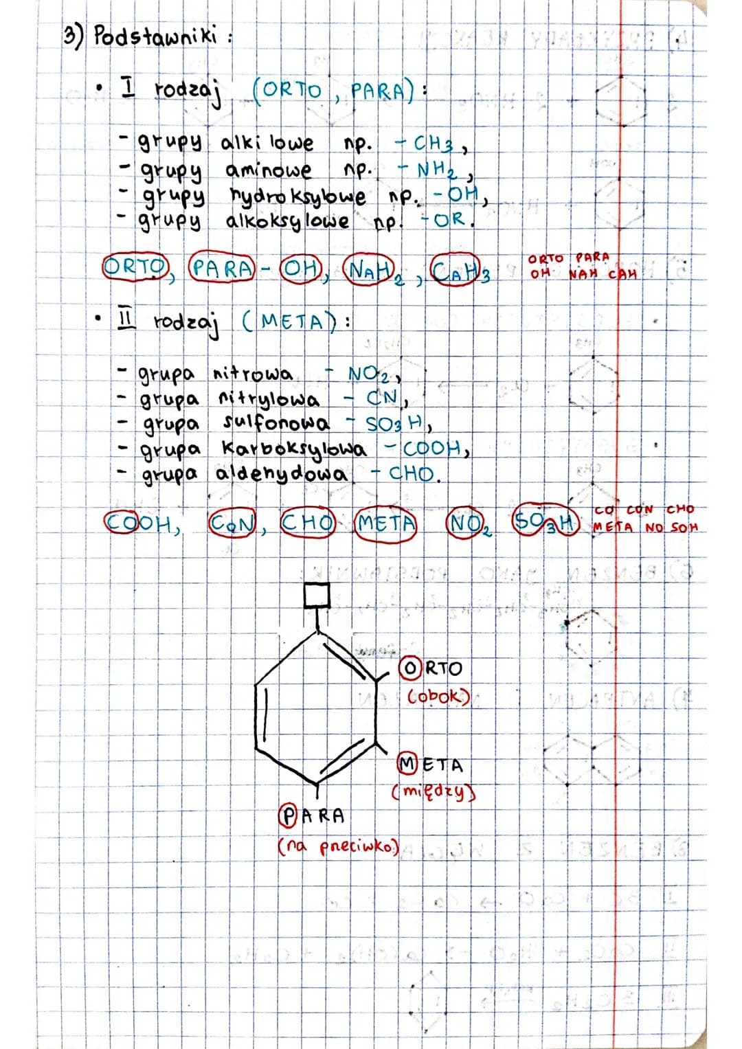 1) NAREWNICTWO:
CH3
6
a
BY
A
CH
OH
4-chloro-3-metylobenzen
CHS
CH3
=CH₂
NO₂
ARENY
503H
1.4- dibromo-2,3-dimetyle berzer
Fenyleten
artrobenze