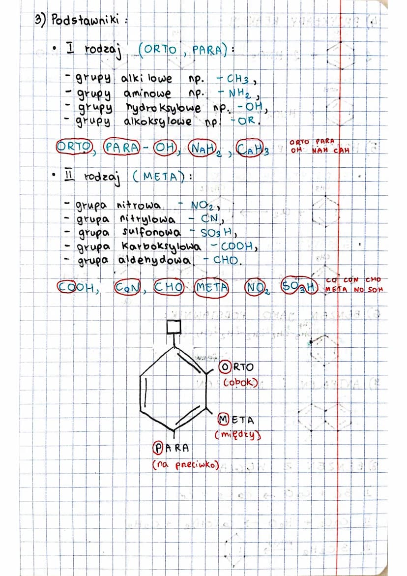 1) NAREWNICTWO:
CH3
6
a
BY
A
CH
OH
4-chloro-3-metylobenzen
CHS
CH3
=CH₂
NO₂
ARENY
503H
1.4- dibromo-2,3-dimetyle berzer
Fenyleten
artrobenze