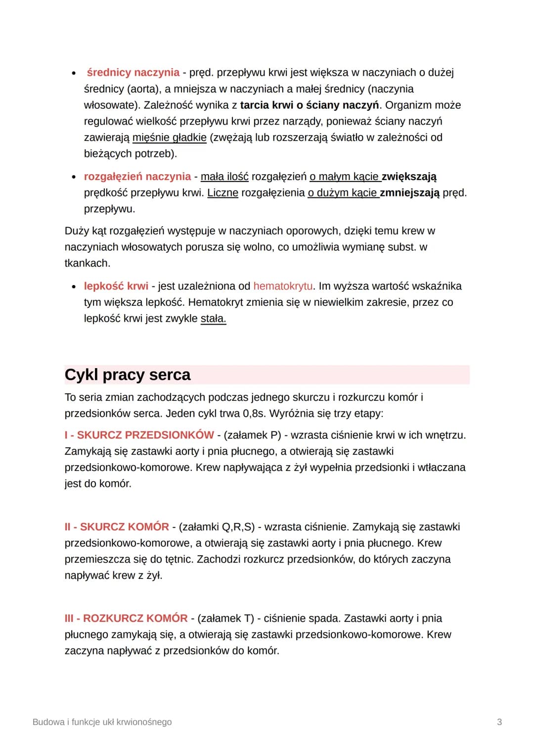Budowa i funkcje ukł
krwionośnego
Budowa układu
krwionośnego:
• serce
zamknięty system naczyń
krwionośnych
o tętnice
o żyły
o naczynia włoso