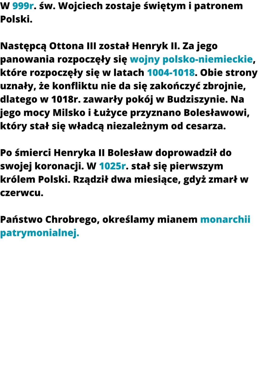 PANOWANIE BOLESŁAWA
CHROBREGO
Bolesław Chrobry to pierwszy król Polski. Rządził w
latach 992r.-1025r. Chrobry oznacza waleczny,
dzielny.
W 9