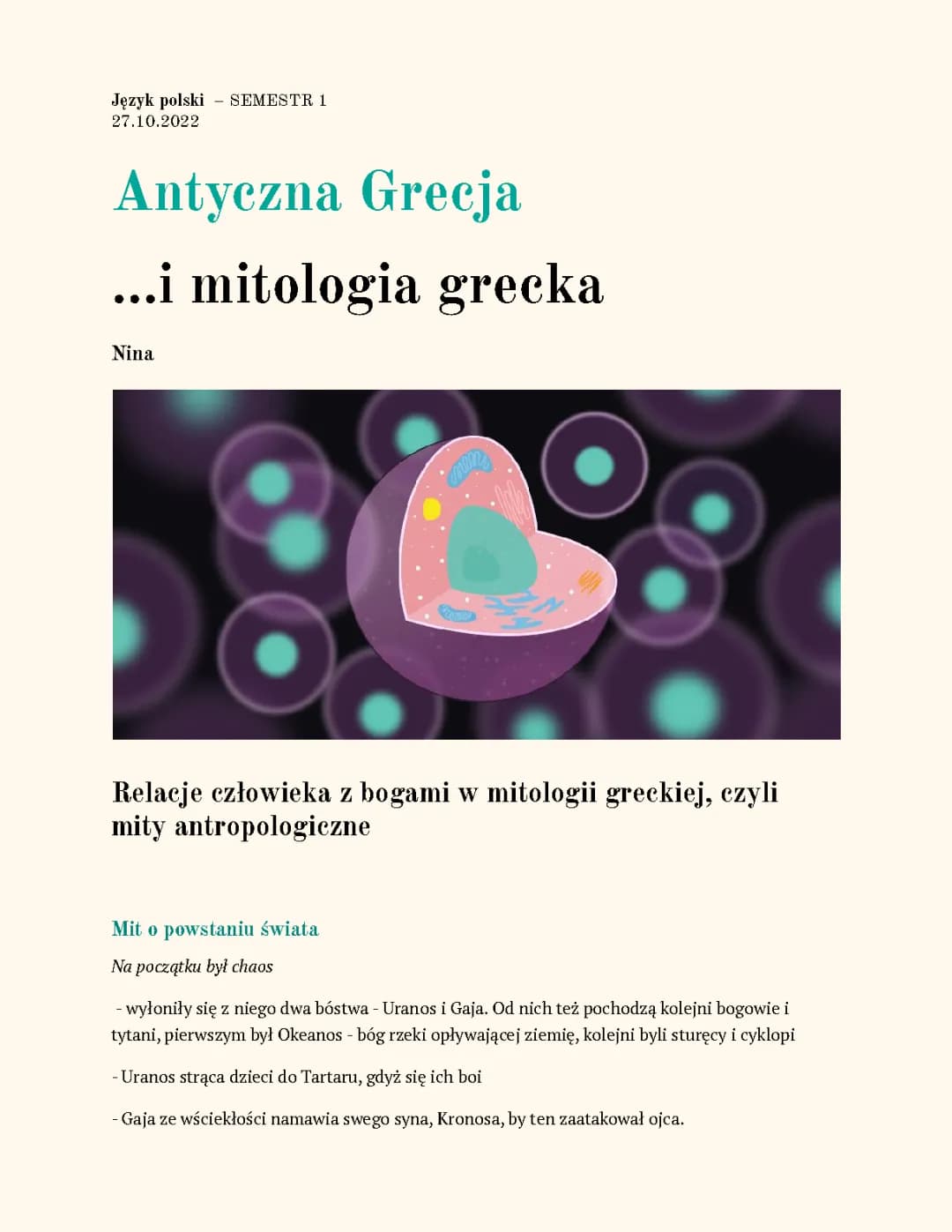 Mitologia: Od Kronosa do Puszki Pandory - Ciekawe Mity i Przykłady