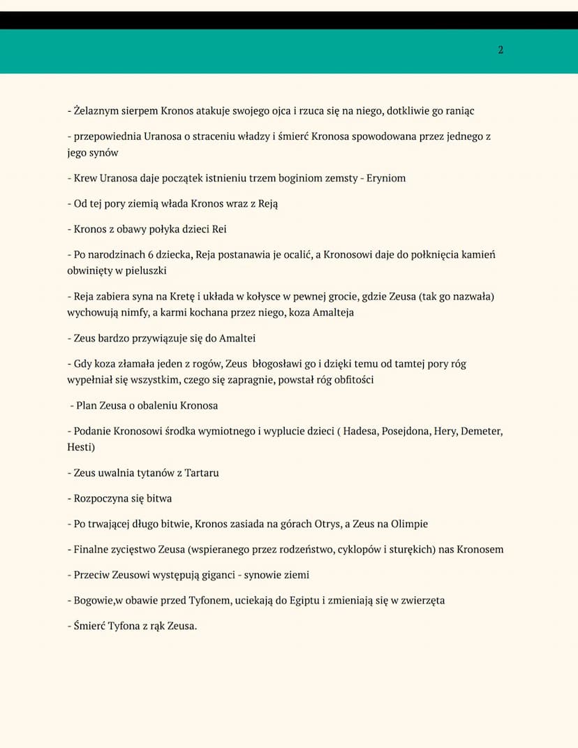 Język polski - SEMESTR 1
27.10.2022
Antyczna Grecja
...i mitologia grecka
Nina
Unell's
Mit o powstaniu świata
Na początku był chaos
Tommy
Re