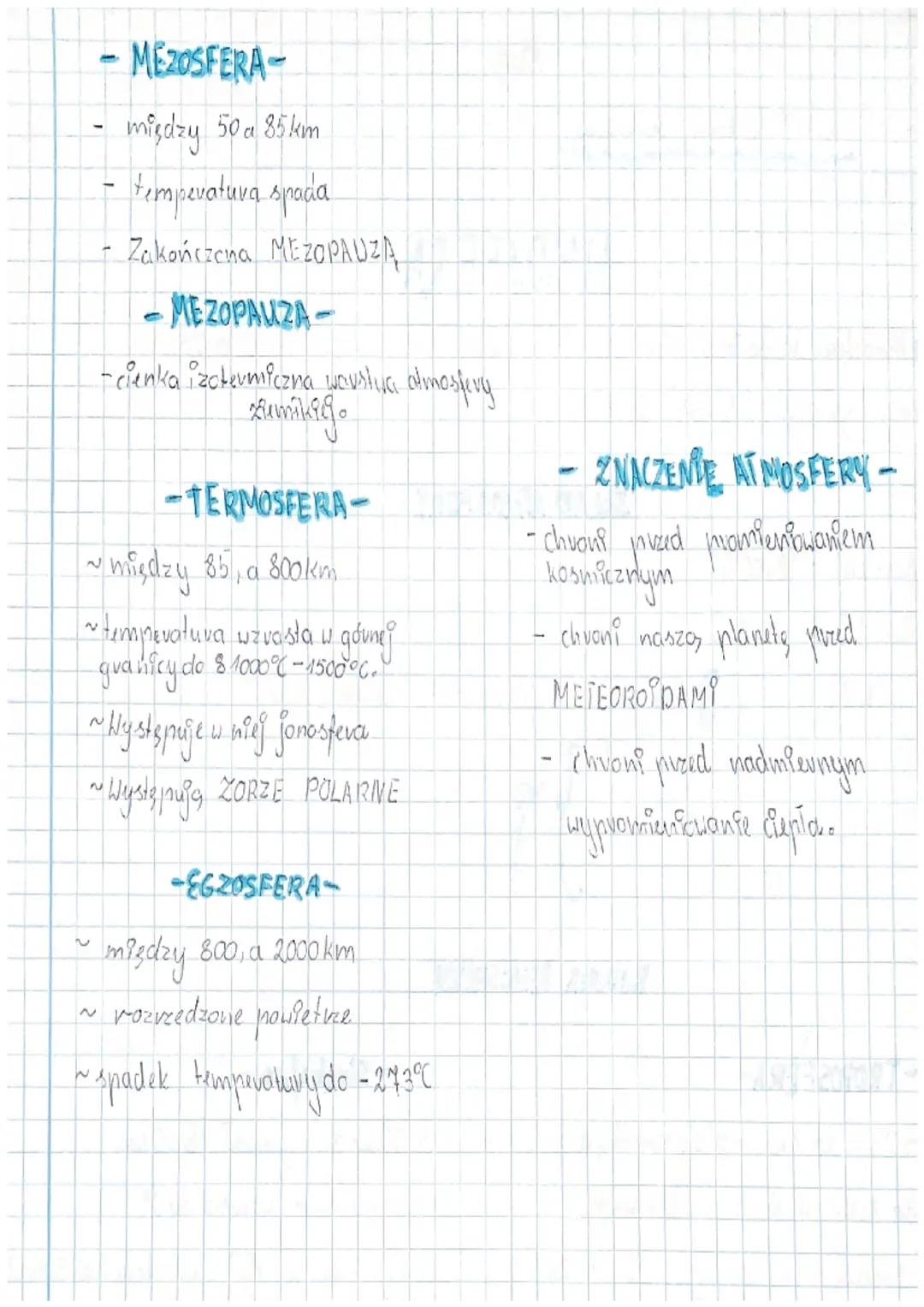 Temat: Skiad i budowa atmosfery
ATMOSFERA
N
• Almosfeva to pozioka ziemi stanowixa mieszanine gazów zwaną, powietrzem
almosferycznym. ( Pout