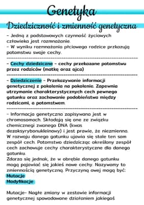 Know •Biologia | Czym jest genetyka?  thumbnail
